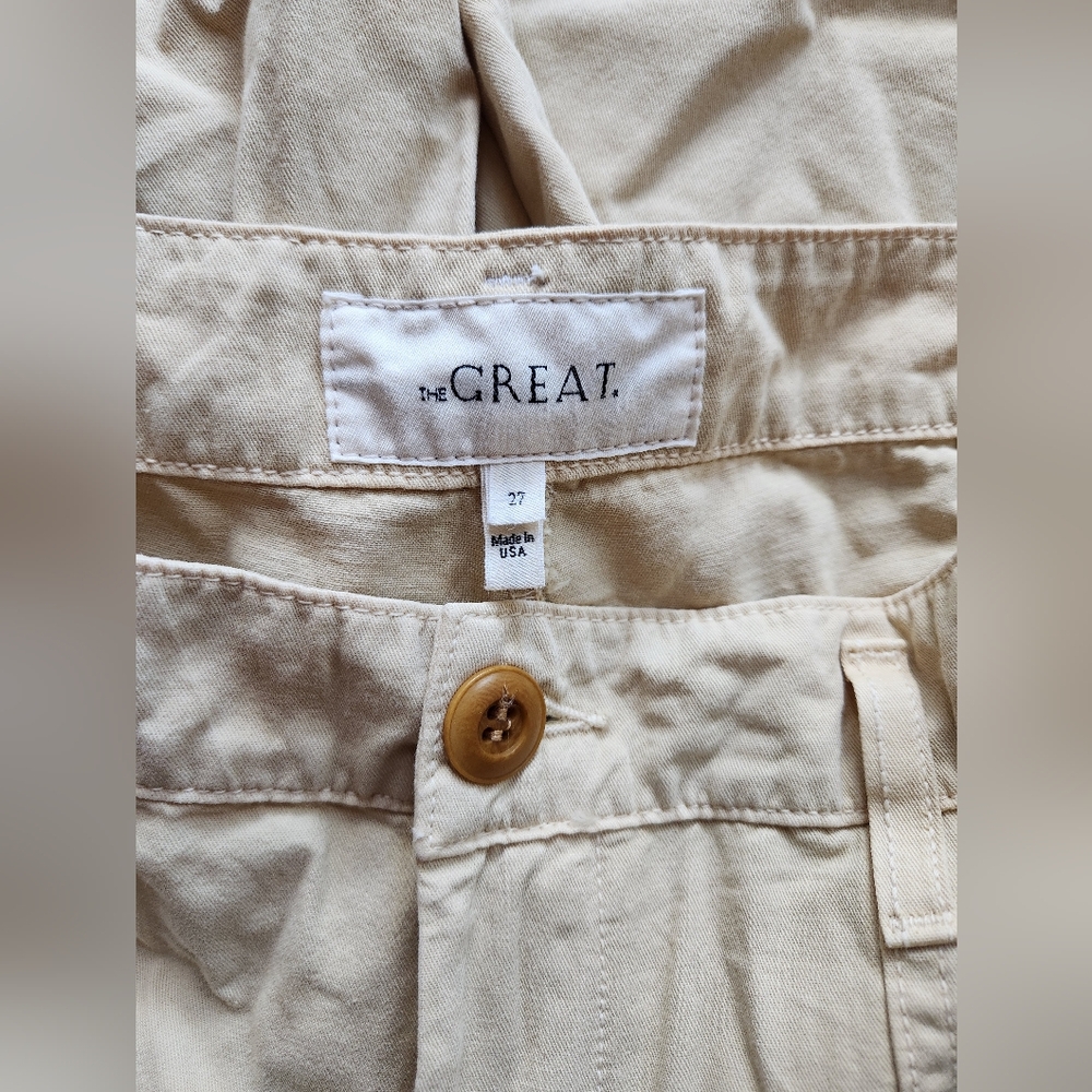 THE GREAT. NWT The Voyager Pants Safari Pants Cargo - Picture 8 of 16